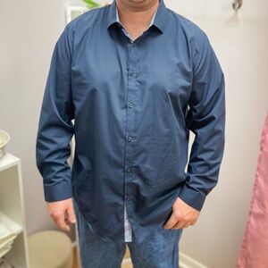 Men's Navy Blue Shirt